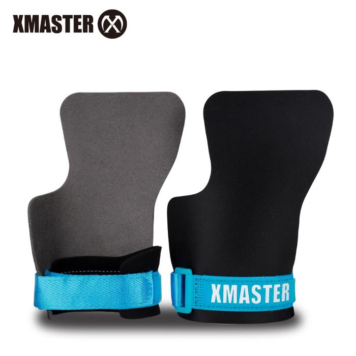 XMASTER CrossFit Palm Grip Gymnastics Pull up hand gloves Bear Komplex Sport Gear Muscle up ROGUE - Green XMASTER, S