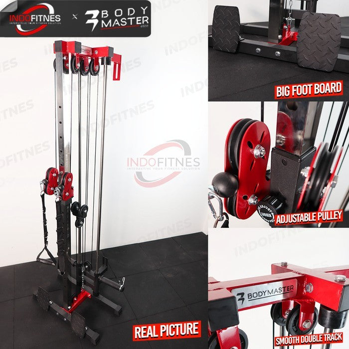 BODYMASTER Single Cable Crossover BM-5001 Home Gym Functional Trainer - BM-5008, TOPED