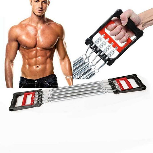 Chest Expander Alat Pelatih Otot Dada Per Pegas Gym Alat Fitness Sprin