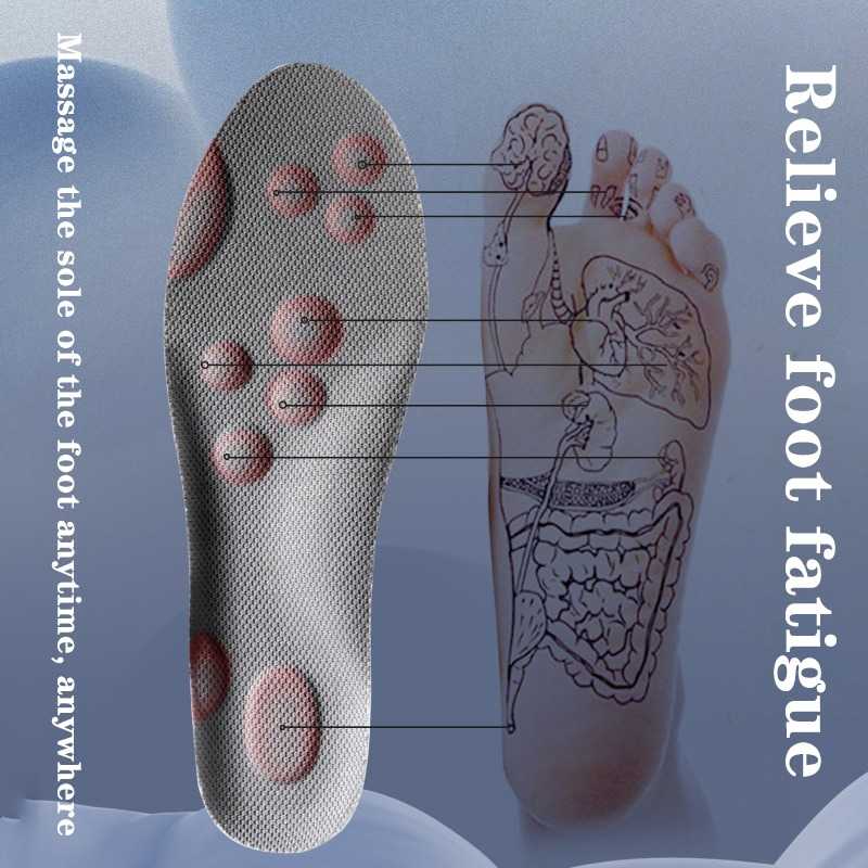CHUJIE Insole Sepatu Alas Kaki Orthopedic Shock Absorption 1 Pair - XD28