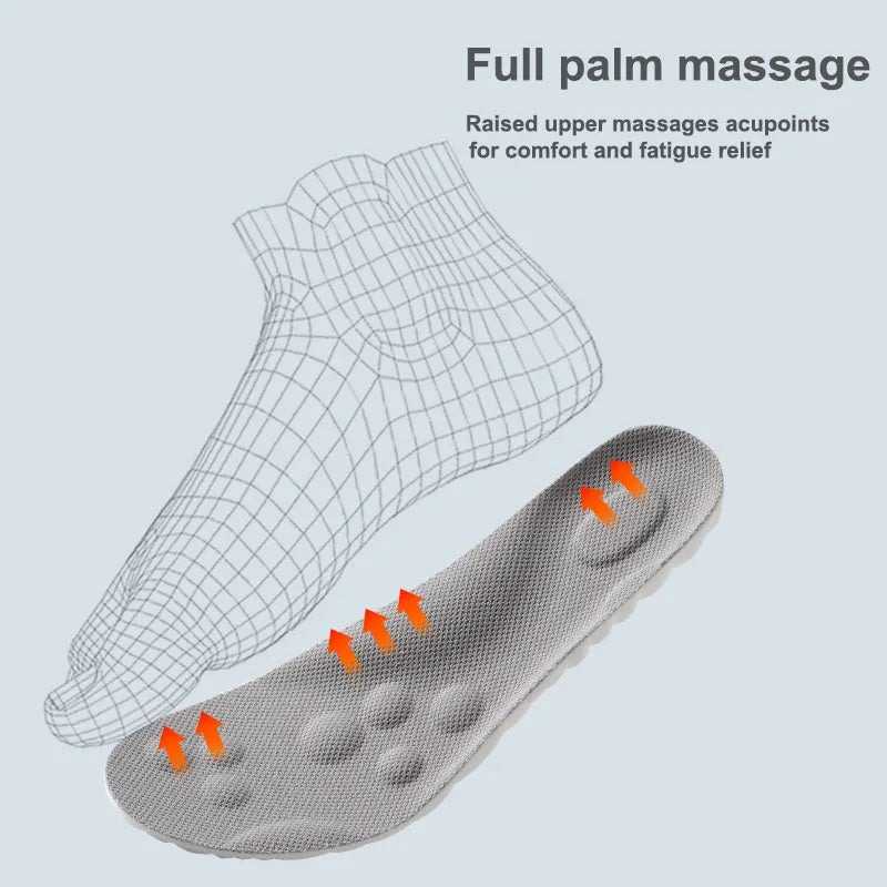 CHUJIE Insole Sepatu Alas Kaki Orthopedic Shock Absorption 1 Pair - XD28