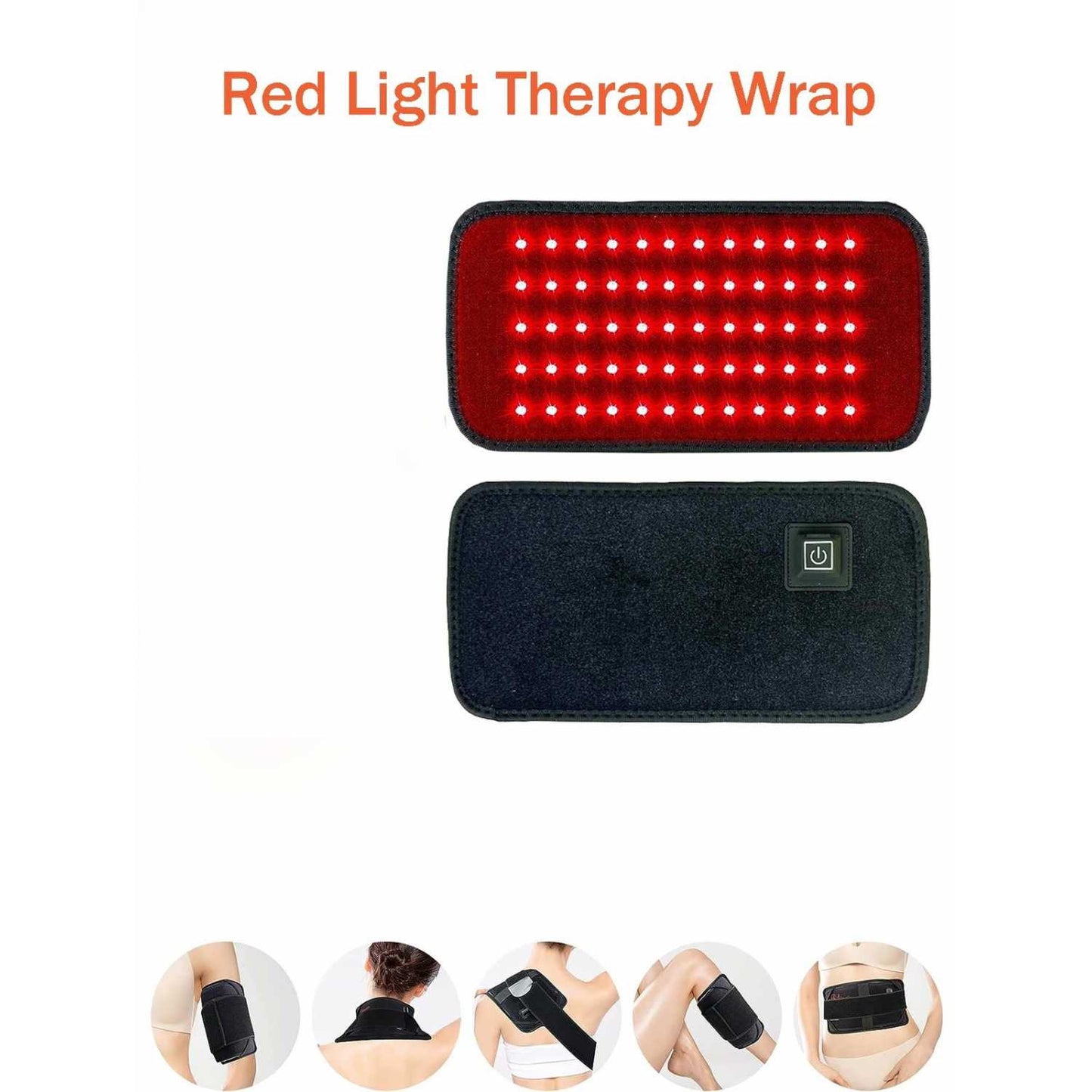 CIM Sabuk Terapi Infrared Red Light Therapy Belt Hot Compress 60 Beads - C-60