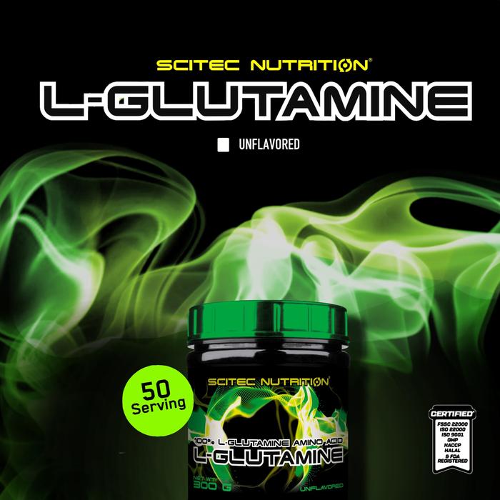Scitec Nutrition - L GLUTAMINE 300 Gram optimum Health