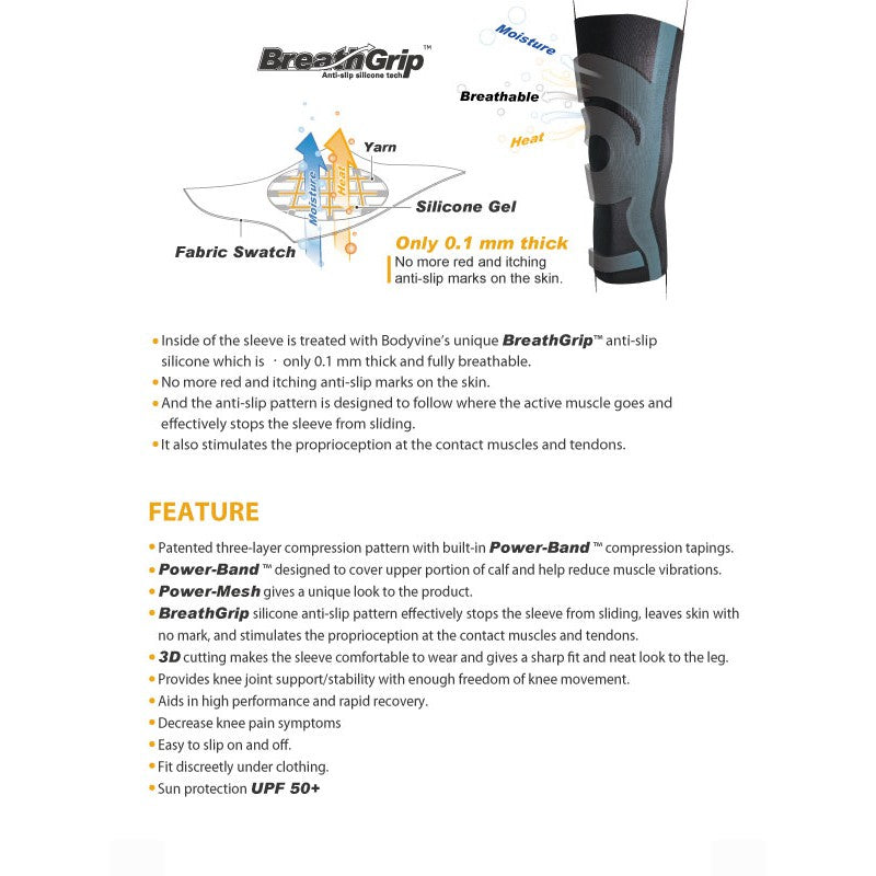 Knee Stabil Bodyvine Triple Compression