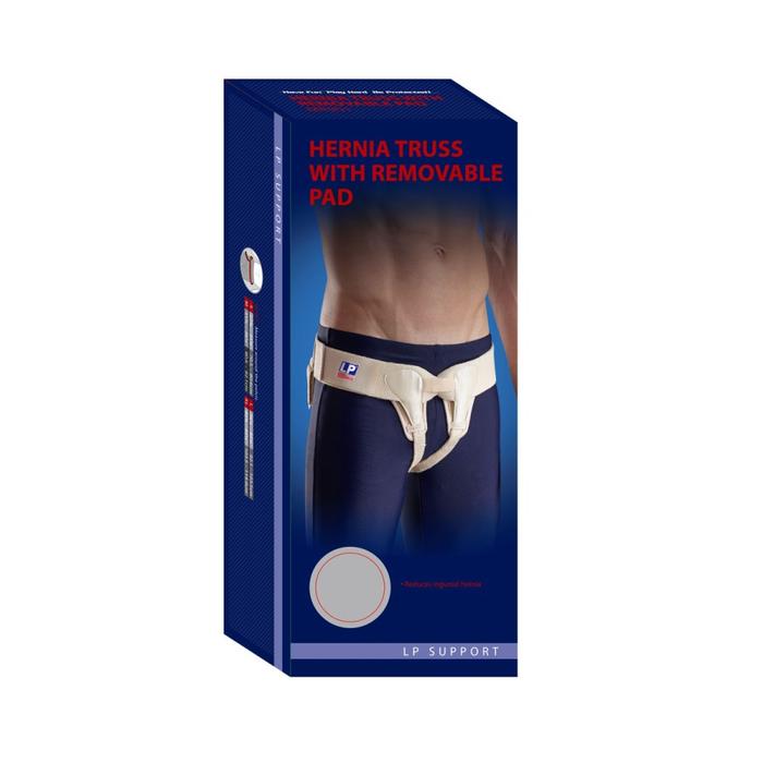 LP Support Hernia Truss With Removable Pad Tan LP-MR901 - S