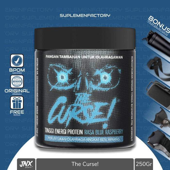 The Curse Pre Workout 50 Serving JNX Sports Pre Workout Preworkout - Lemon Rush