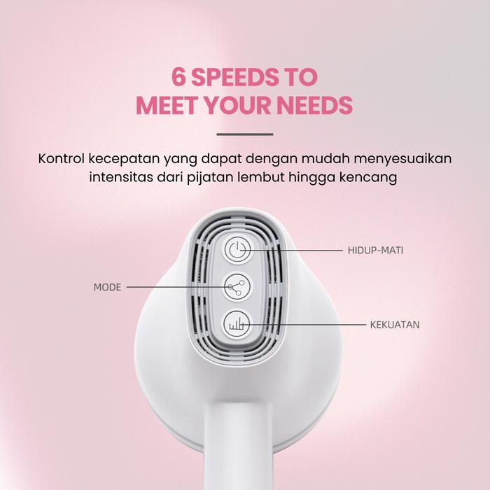 GYMPRO CARE 1 Alat Pijat Getar Alat Pelangsing Portable Elektrik Body Massager