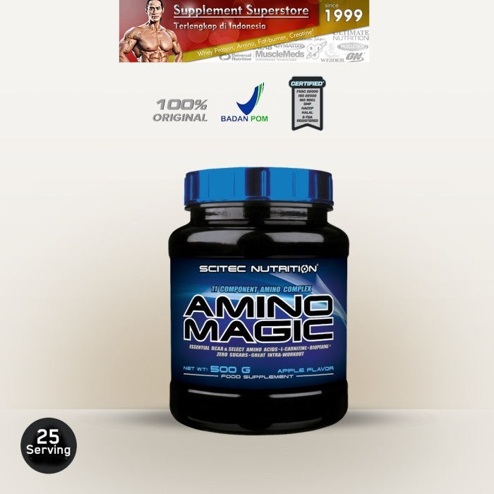 Scitec Nutrition - AMINO MAGIC Apple - Tanpa bonus