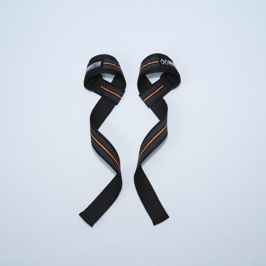 XMASTER Lifting Strap Deadlift – Strap Angkat Beban & CrossFit Grip strap angkat beban - Lifting Strap - Black