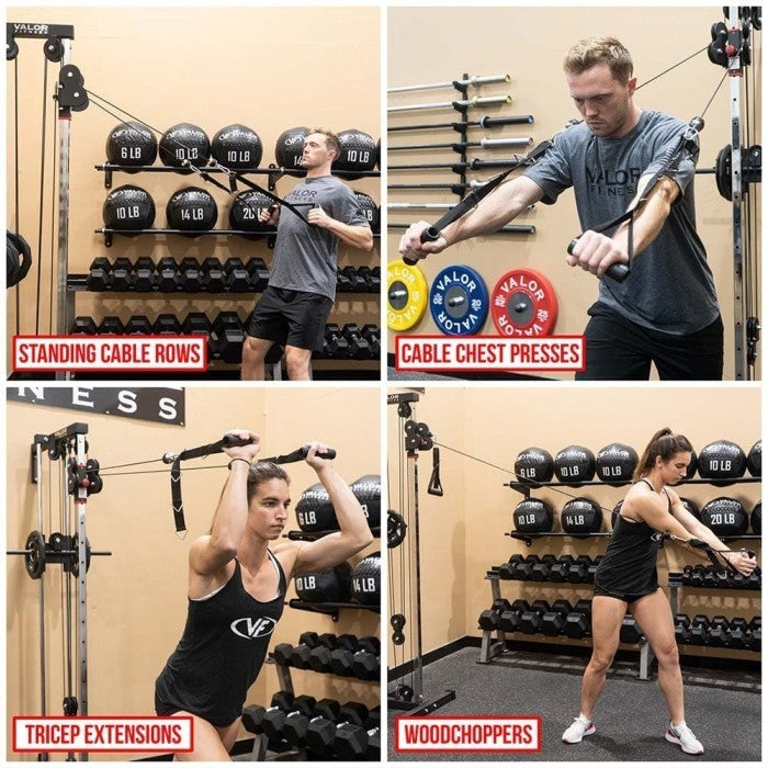 BODYMASTER Paket Single Cable Crossover BM-5001 + Beban 40 KG Home Gym - 5002 PAKET 6, KURIR TOPED