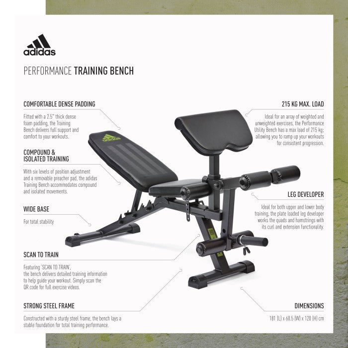 BINARAGANET ADIDAS TRAINING BENCH (ADBE-10228)