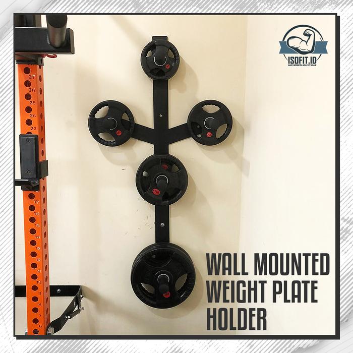 Foldable Pull Up & Squat Rack Climbing Frame / Multifunction Wall Mounted Squat Rack / Squat Rack Lipat Minimalis - HFCR03 DIP BAR