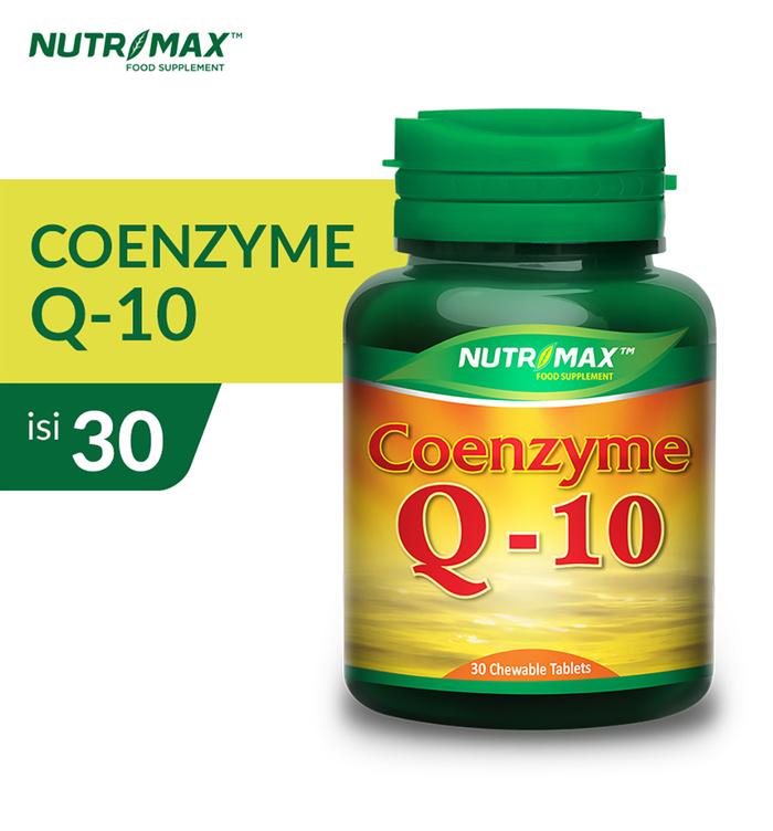 Nutrimax Coenzyme Q-10 30 Tablet Kunyah