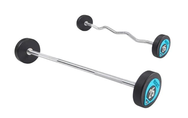 Rockit Urethane Barbell Curl 25kg