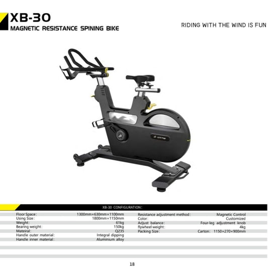 BRTW SPINING BIKE COMMERCIAL XB-30