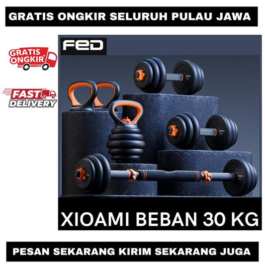 F211A adjustable dumbell 30 kg fed barbell kettlebell xiaomi dambel