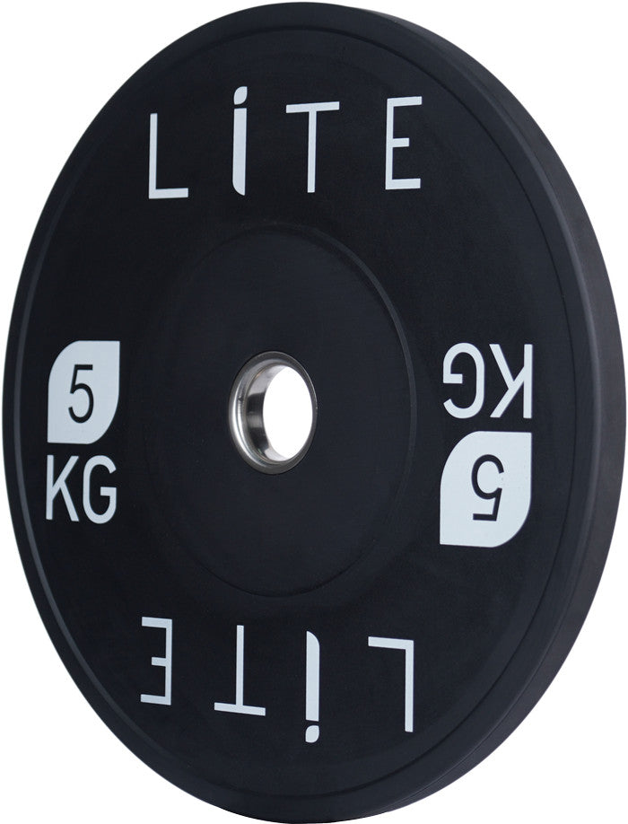LITE TRAINING BUMPER PLATES - 5kg