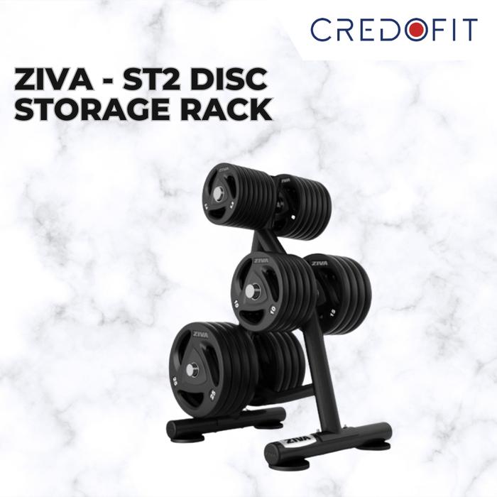 Ziva St2 Weight Plate Storage Rack