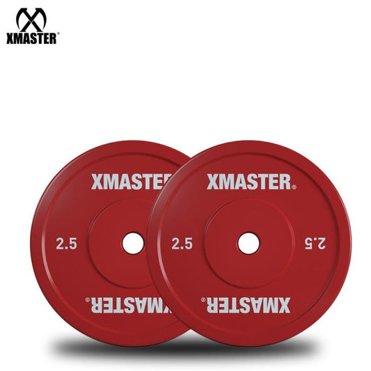 XMASTER Technique Plate Diameter 450mm Weightlifting Fitness gym CrossFit Training ROGUE ELEIKO - 2.5kg Sepasang