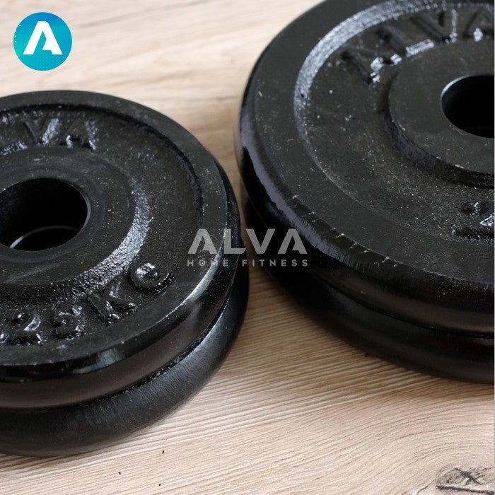 [3Cm] Set Plat Beban Dumbell - Weight Plate set 1.25kg - 2.5kg - 5kg