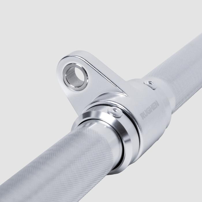 RUGHEN Aluminium Cable Grip Attachment | Straight Bar | Curl Bar | Lat Bar - Lat Bar