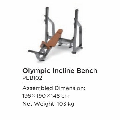 AnyFit PEB102 INCLINE BENCH PRESS