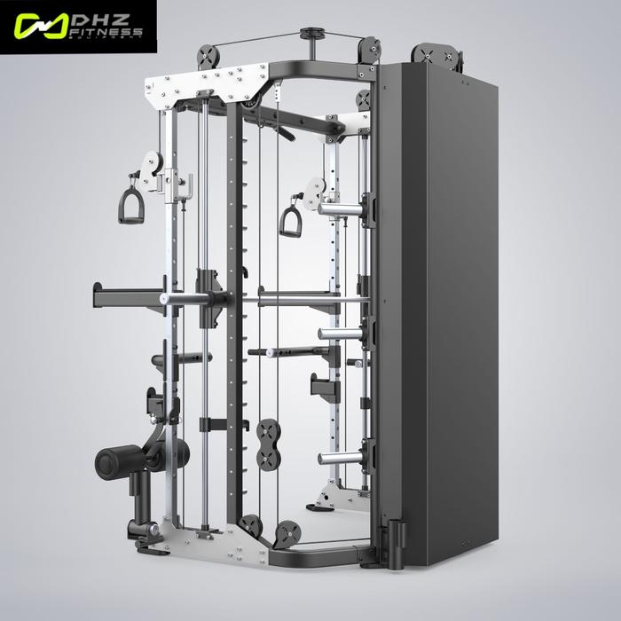 DHZ Functional Smith Machine E6247 Smith Multi DHZ  Plus bangku Adjusatable bench LS