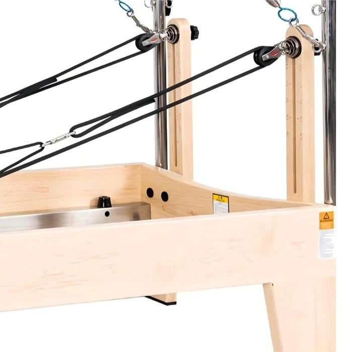 BLOOMS REFORMER WITH TOWER MAPLE BS-MT10 / PILATES REFORMER  Pilates Reformer- Training Exercise