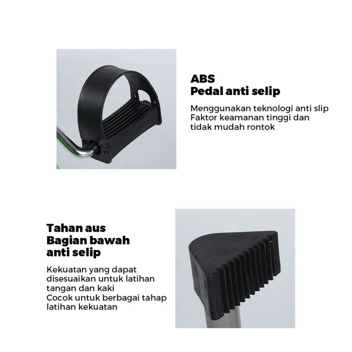 OneTwoFit Mini exercise bike Sepeda Statis Terapi Portable Dilipat