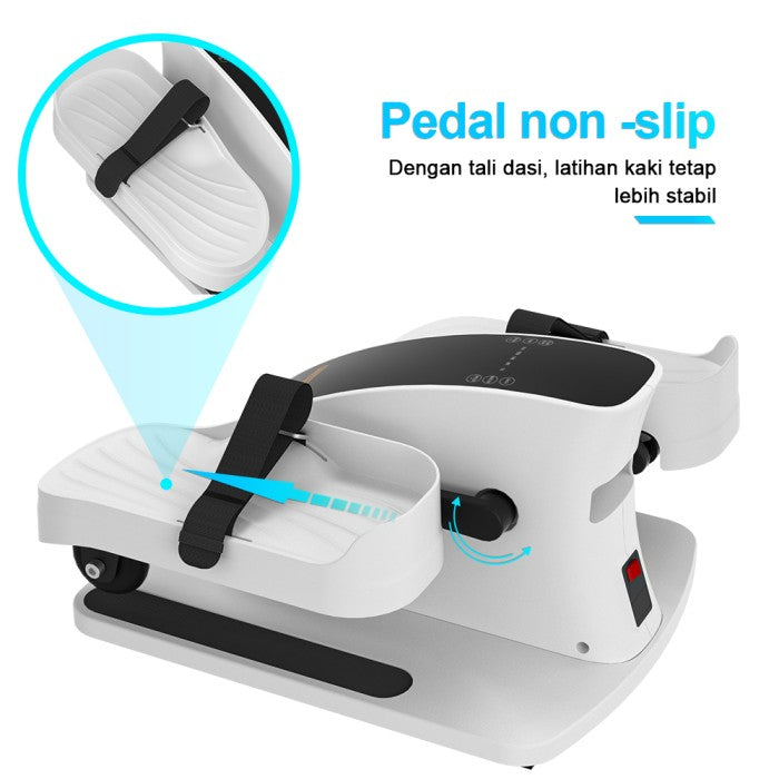 OneTwoFit Mini Exercise Bike Sepeda Terapi Statis Portable Electric Elliptical Bike