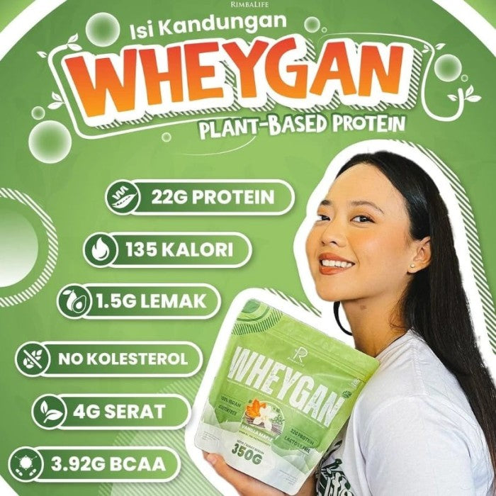Rimbalife Wheygan Vegan Pea Plant Protein 350 gram