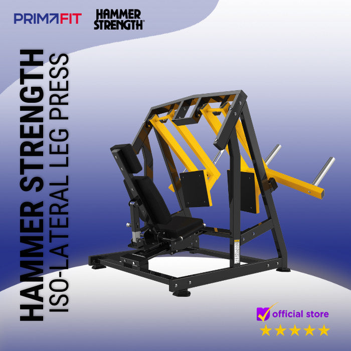Hammer Strength Iso-Lat Leg Press Angkat Beban tanpa Plate Original