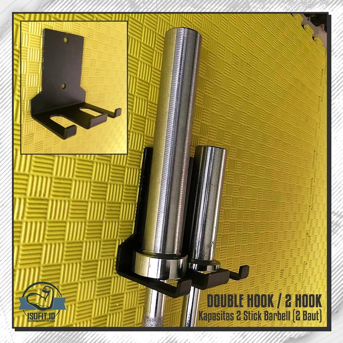 Foldable Pull Up & Squat Rack Climbing Frame / Multifunction Wall Mounted Squat Rack / Squat Rack Lipat Minimalis - HFCR03 DIP BAR