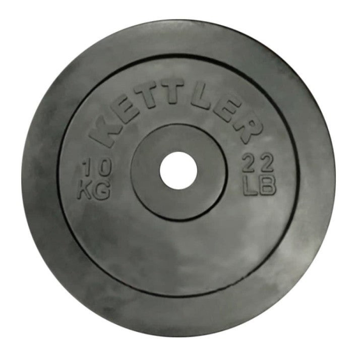 Kettler Rubberized Weight Plate 10kg 801-030