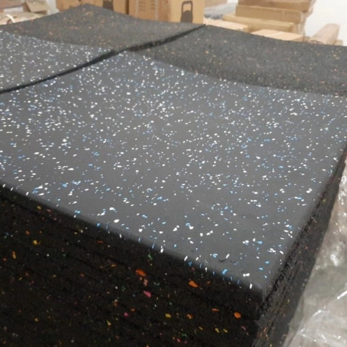 Rubber Tile Gym Floor 30mm-Lantai Karet