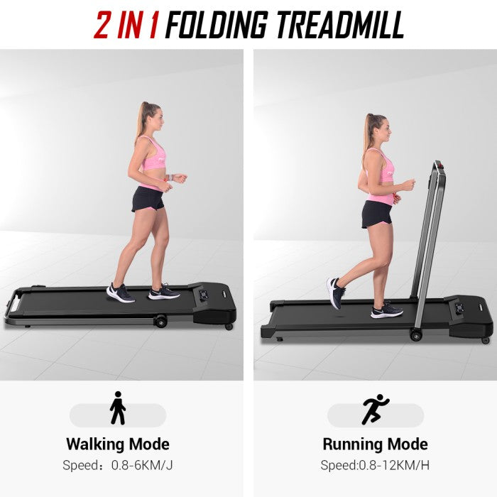 OneTwoFit Treadmill Elektrik Walking Pad Portable Treadmill Listrik