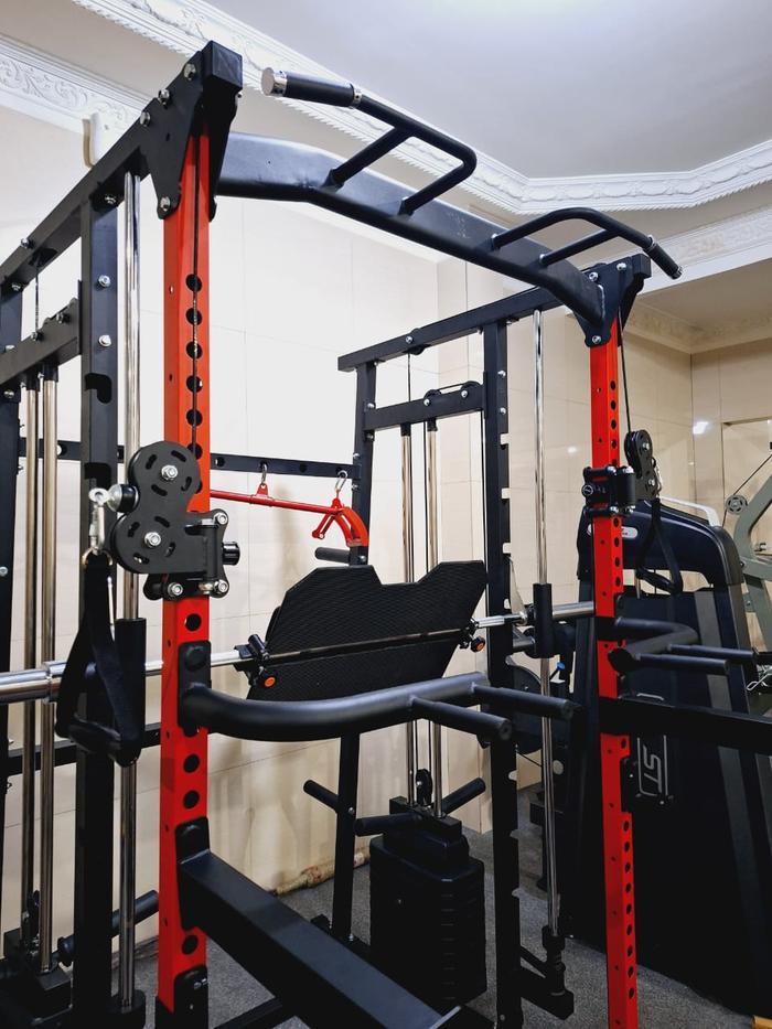 alat fitness smith machine lifesports LS - M200 komersial original import - alat saja