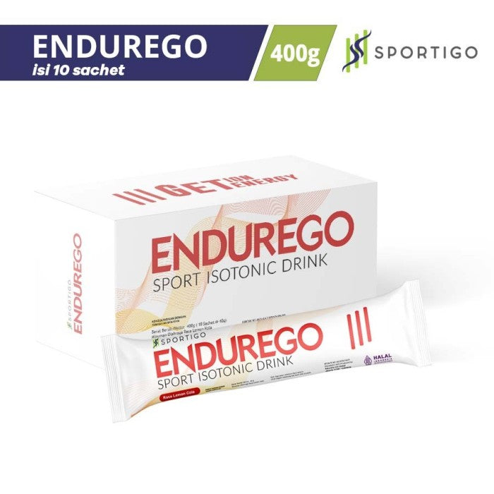 ENDUREGO Sport Isotonic Drink Box - 40g x 10sch - 2 pcs