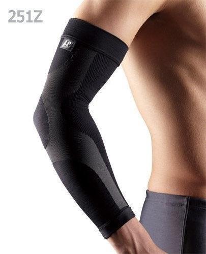 LP SUPPORT EMBIOZ ARM SLEEVE LP-251Z - BLACK, S