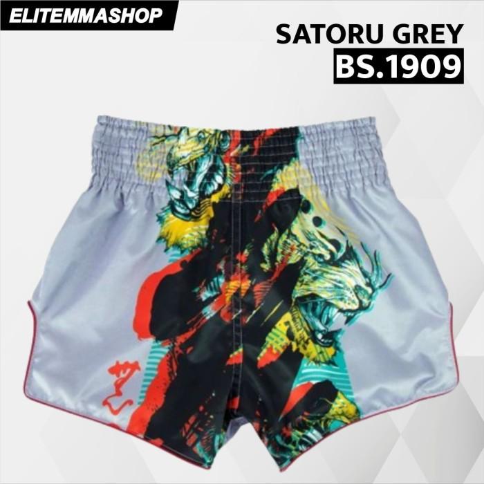 FAIRTEX Slim Cut Muay Thai Boxing Celana Muay Thai Pria Celana Muaythai Boxing Thai Boxing - BS1713, XL