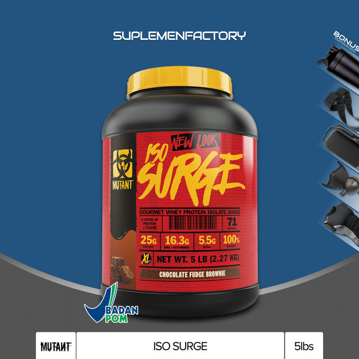 Mutant Iso Surge 5 Lbs Whey Protein Isolate - Vanilla