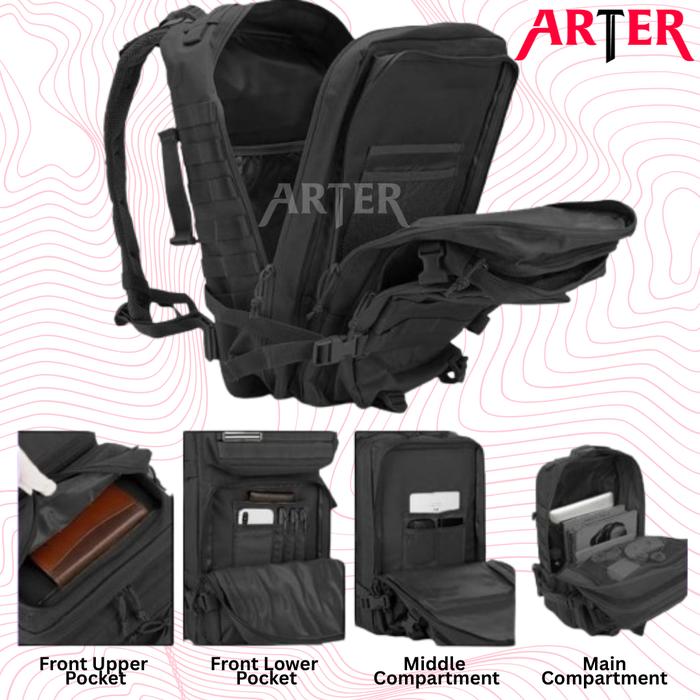 ARTER HEAVY DUTY Backpack Ransel Tas Gym Travel Gym Bag Backpack 45L Cordura 900D Waterproof