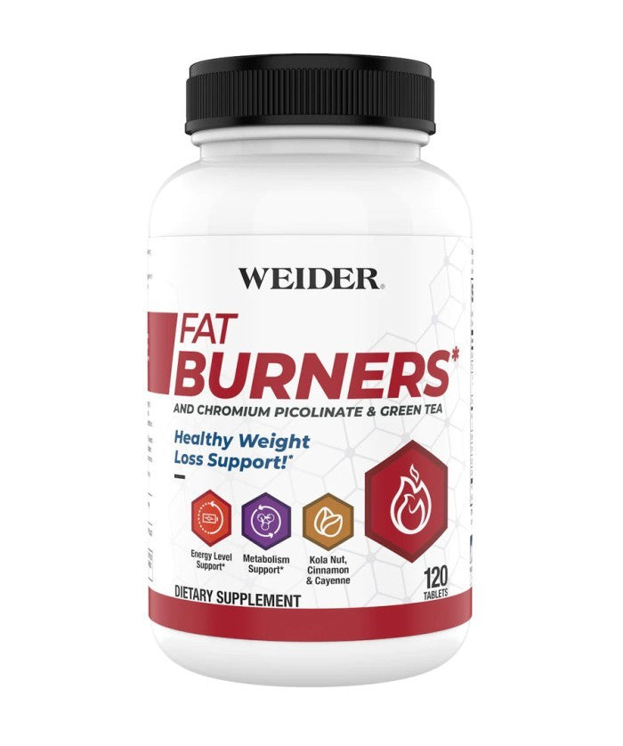 Fat Burners Weider 120 Tabs/ bakar lemak, kurangi berat badan