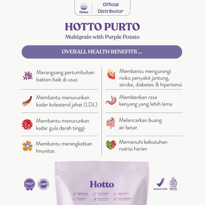 Hotto Purto Multigrain with Purple Potato 3 Sachet