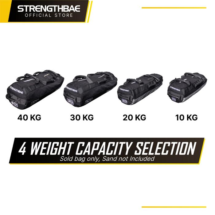 Competition Sandbag STRENGTHBAE Sandbags Sand Bag Sand Bags Crossfit Crossfits Lunge Lunges Power Squat - 10kg