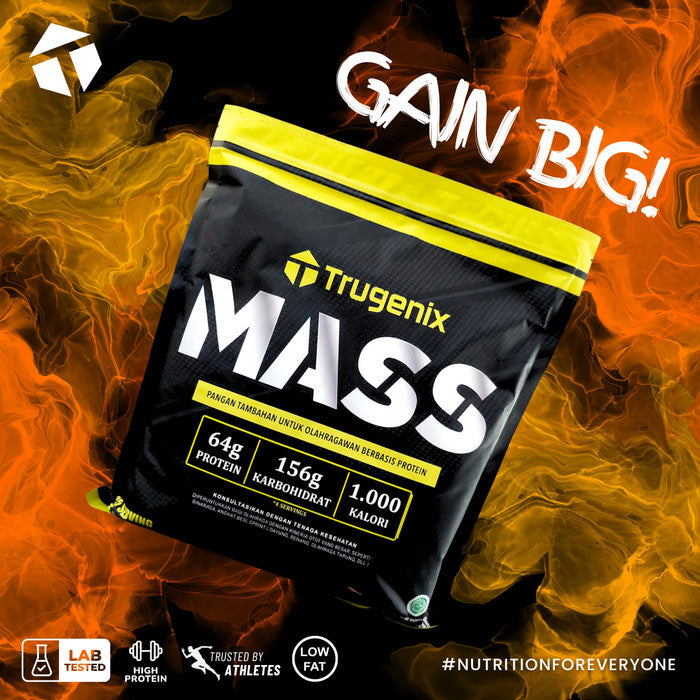 Trugenix Mass Gainer 25 servings 1,5 kg Mass Pro Weight Gainer