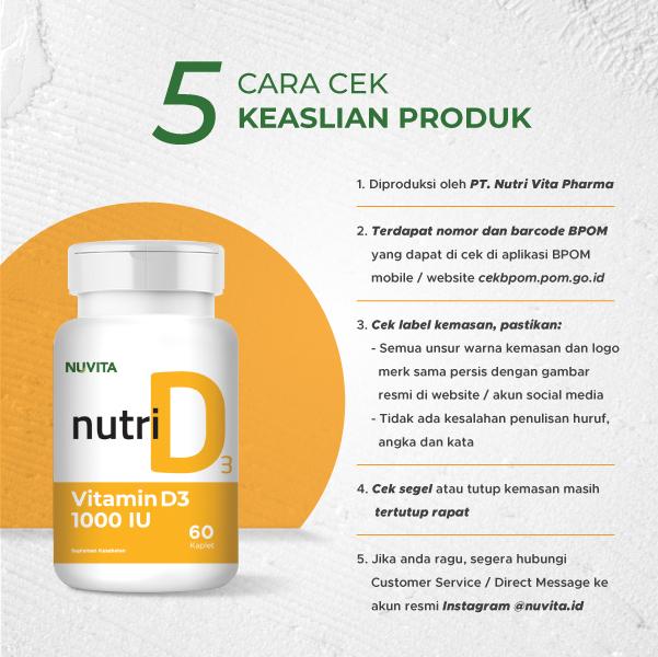Nuvita Nutri D3 1000 IU(60 caps)