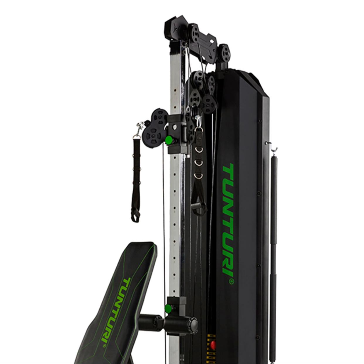 Tunturi Multi Gym Hg80 Hitam Kaki Kursi