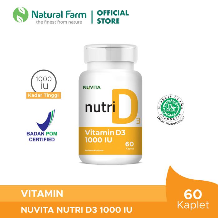 Nuvita Nutri D3 1000 IU(60 caps)