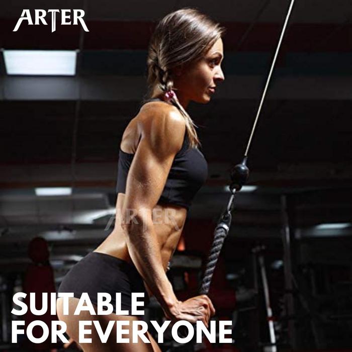 ARTER Tricep SINGLE Rope Premium Tali Pull Rope Triceps Latihan Gym